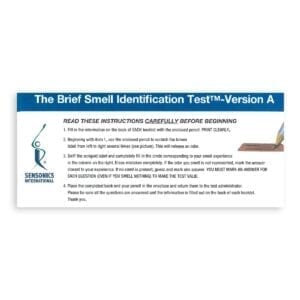 Brief Smell Identification Test (Nederlandse versie) (pk/10)