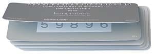 LEA Numbers Low Contrast Flip Chart