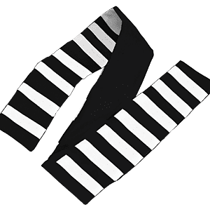 Optokinetische vlag – zwart wit