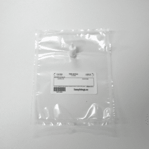 Tedlar bag with PTFE fitting