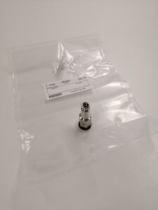 edlar bag ptfe and swagelok fitting