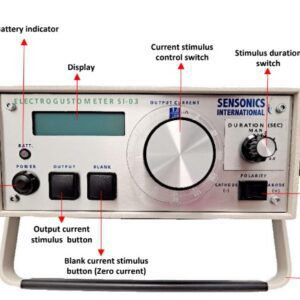 electrogustometer frontpanel