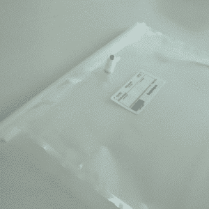 Tedlar Bag with fitting and clip seal